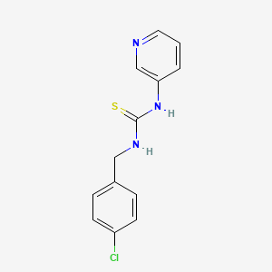 N-(4-chlorobenzyl)-N'-3-pyridinylthiourea