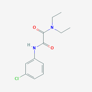 N-(3-chlorophenyl)-N',N'-diethyloxamide