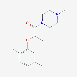 1-[2-(2,5-dimethylphenoxy)propanoyl]-4-methylpiperazine