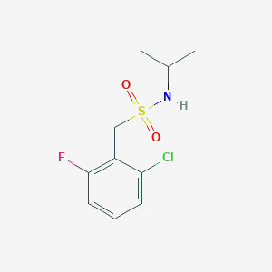 1-(2-chloro-6-fluorophenyl)-N-isopropylmethanesulfonamide