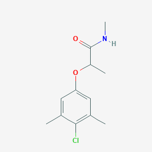 2-(4-chloro-3,5-dimethylphenoxy)-N-methylpropanamide