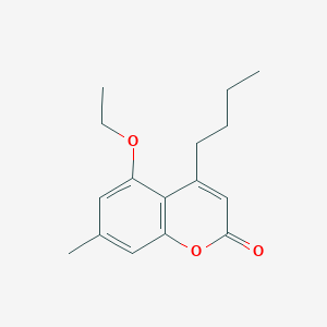 4-butyl-5-ethoxy-7-methyl-2H-chromen-2-one