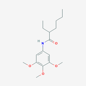 2-ethyl-N-(3,4,5-trimethoxyphenyl)hexanamide