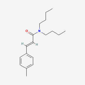 (2E)-N,N-dibutyl-3-(4-methylphenyl)prop-2-enamide