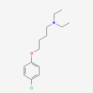 4-(4-chlorophenoxy)-N,N-diethyl-1-butanamine