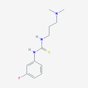 1-[3-(Dimethylamino)propyl]-3-(3-fluorophenyl)thiourea