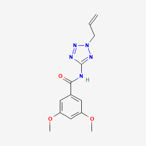 N-(2-allyl-2H-tetrazol-5-yl)-3,5-dimethoxybenzamide