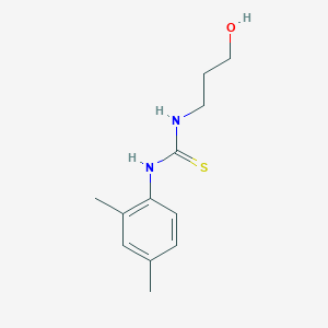 1-(2,4-Dimethylphenyl)-3-(3-hydroxypropyl)thiourea