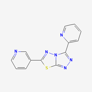 3-(2-PYRIDYL)-6-(3-PYRIDYL)[1,2,4]TRIAZOLO[3,4-B][1,3,4]THIADIAZOLE