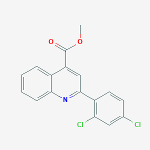 Methyl 2-(2,4-dichlorophenyl)quinoline-4-carboxylate