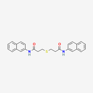 3,3'-thiobis(N-2-naphthylpropanamide)