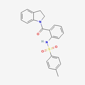 N-[2-(2,3-dihydro-1H-indol-1-ylcarbonyl)phenyl]-4-methylbenzenesulfonamide