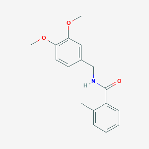 N-(3,4-dimethoxybenzyl)-2-methylbenzamide