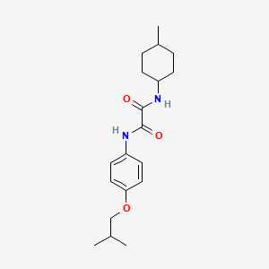 N-(4-isobutoxyphenyl)-N'-(4-methylcyclohexyl)ethanediamide