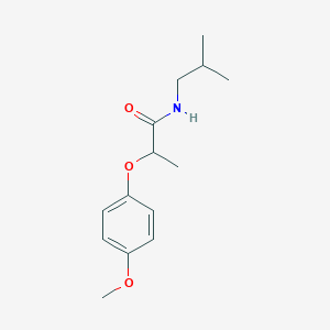 N-isobutyl-2-(4-methoxyphenoxy)propanamide