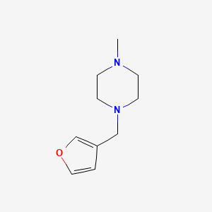 1-(furan-3-ylmethyl)-4-methylpiperazine