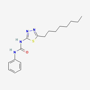 1-(5-Octyl-1,3,4-thiadiazol-2-yl)-3-phenylurea