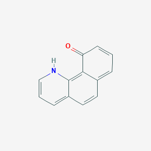 molecular formula C13H9NO B048255 10-羟基苯并[h]喹啉 CAS No. 33155-90-7