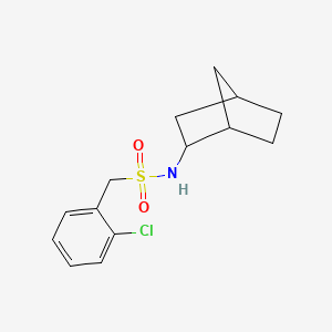 N-bicyclo[2.2.1]hept-2-yl-1-(2-chlorophenyl)methanesulfonamide