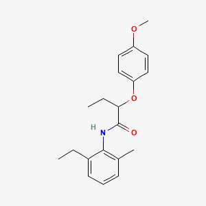 N-(2-ethyl-6-methylphenyl)-2-(4-methoxyphenoxy)butanamide