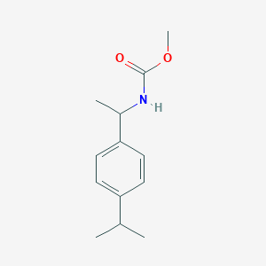 Methyl {1-[4-(propan-2-yl)phenyl]ethyl}carbamate