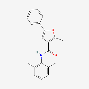 N-(2,6-dimethylphenyl)-2-methyl-5-phenyl-3-furamide