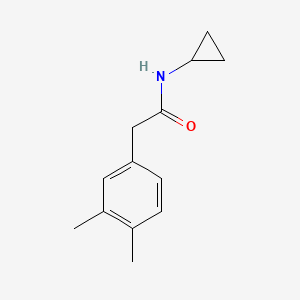 N-cyclopropyl-2-(3,4-dimethylphenyl)acetamide