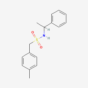 1-(4-methylphenyl)-N-(1-phenylethyl)methanesulfonamide