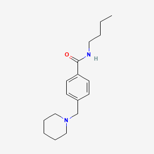 N-butyl-4-(1-piperidinylmethyl)benzamide