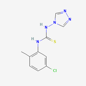 N-(5-chloro-2-methylphenyl)-N'-4H-1,2,4-triazol-4-ylthiourea