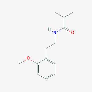 N-[2-(2-methoxyphenyl)ethyl]-2-methylpropanamide