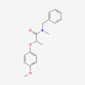 N-benzyl-2-(4-methoxyphenoxy)-N-methylpropanamide