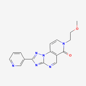 7-(2-methoxyethyl)-2-(pyridin-3-yl)pyrido[3,4-e][1,2,4]triazolo[1,5-a]pyrimidin-6(7H)-one