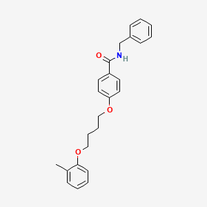 N-benzyl-4-[4-(2-methylphenoxy)butoxy]benzamide