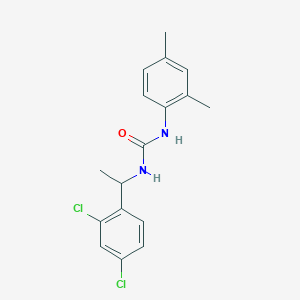 N-[1-(2,4-dichlorophenyl)ethyl]-N'-(2,4-dimethylphenyl)urea