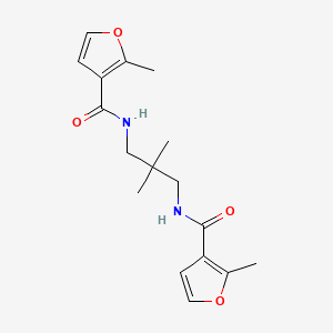 N,N'-(2,2-DIMETHYL-1,3-PROPANEDIYL)BIS(2-METHYL-3-FURAMIDE)