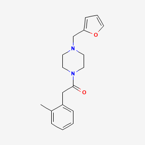 1-(2-furylmethyl)-4-[(2-methylphenyl)acetyl]piperazine