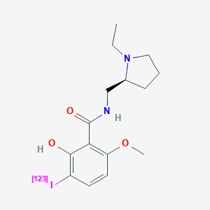 molecular formula C15H21IN2O3 B048266 Iolopride (123I) CAS No. 113716-48-6