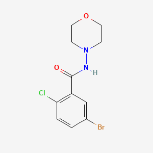 5-bromo-2-chloro-N-4-morpholinylbenzamide