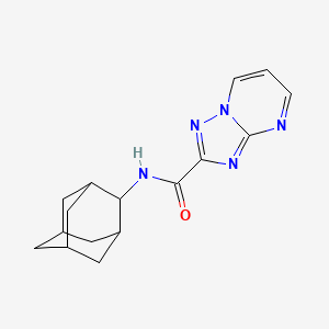 N~2~-(2-ADAMANTYL)[1,2,4]TRIAZOLO[1,5-A]PYRIMIDINE-2-CARBOXAMIDE