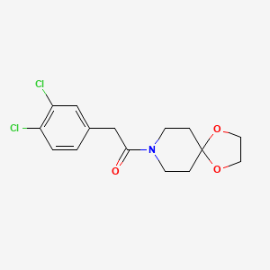 8-[(3,4-dichlorophenyl)acetyl]-1,4-dioxa-8-azaspiro[4.5]decane