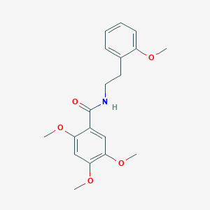 2,4,5-trimethoxy-N-[2-(2-methoxyphenyl)ethyl]benzamide