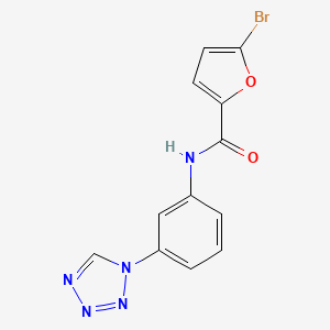 5-bromo-N-[3-(1H-tetrazol-1-yl)phenyl]furan-2-carboxamide