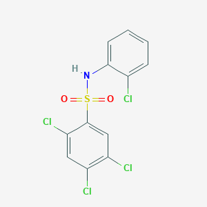 2,4,5-trichloro-N-(2-chlorophenyl)benzenesulfonamide