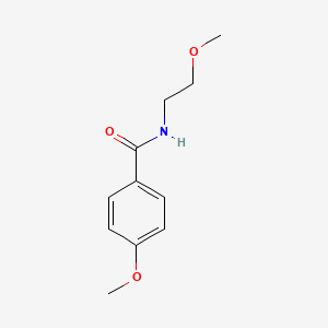 4-methoxy-N-(2-methoxyethyl)benzamide