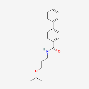 N-(3-isopropoxypropyl)-4-biphenylcarboxamide