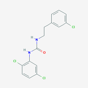 N-(3-CHLOROPHENETHYL)-N'-(2,5-DICHLOROPHENYL)UREA