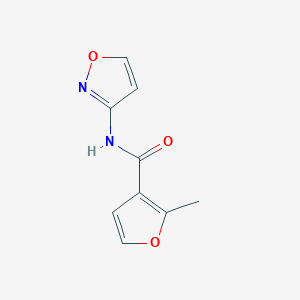 2-methyl-N-(1,2-oxazol-3-yl)furan-3-carboxamide