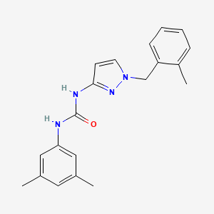 N-(3,5-dimethylphenyl)-N'-[1-(2-methylbenzyl)-1H-pyrazol-3-yl]urea