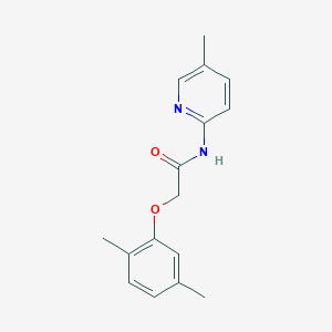 molecular formula C16H18N2O2 B4828672 2-(2,5-dimethylphenoxy)-N-(5-methyl-2-pyridinyl)acetamide 